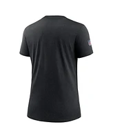 Nike Women's Black Minnesota Vikings Impact Legend Sideline Performance T-Shirt