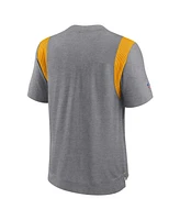 Nike Men's Charcoal Washington Commanders Sideline Tonal Logo Performance Player T-Shirt