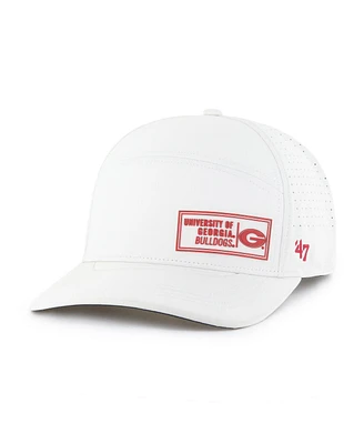 '47 Brand Men's Cream Georgia Bulldogs Cypher Midfield Adjustable Hat