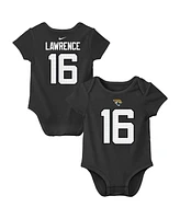 Nike Big Boys and Girls Trevor Lawrence Charcoal Jacksonville Jaguars Player Name Number Bodysuit