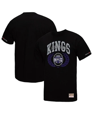 Mitchell & Ness Men's Black Sacramento Kings Nba x Michelob Ultra Rewind Ii T-Shirt