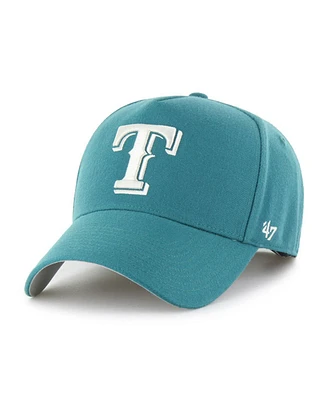 '47 Brand Men's Teal Texas Rangers Ballpark Offside Adjustable Hat