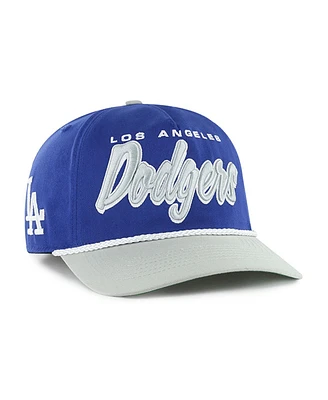 '47 Brand Men's Royal Los Angeles Dodgers Drop Shadow Rope Hitch Adjustable Hat