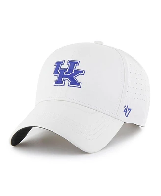 '47 Brand Men's White Kentucky Wildcats Forward Vent Mvp Adjustable Hat