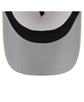 New Era Men's Beige Los Angeles Dodgers Cotton Weave M-Crown A-Frame 9FORTY Adjustable Hat