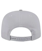 New Era Men's Gray San Antonio Spurs Throwback Property Of Golfer Snapback Hat