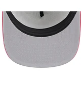 New Era Men's White/Red Washington Nationals Retro Script Trucker 9FIFTY Snapback Hat