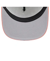 New Era Men's White/Orange Baltimore Orioles Retro Script Trucker 9FIFTY Snapback Hat