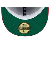 New Era Men's Royal/Red Chicago Cubs Satin 59FIFTY Fitted Hat