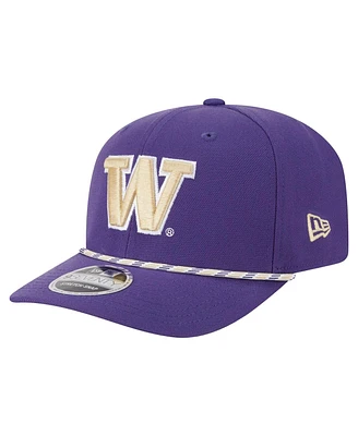 New Era Men's Purple Washington Huskies Game Day Multi-Rope 9SEVENTY Stretch-Snap Hat