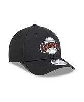 New Era Men's /Black San Francisco Giants 2025 Batting Practice 9FORTY M-Crown Adjustable Hat
