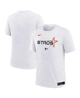 Nike Big Boys and Girls White Houston Astros City Connect Authentic Collection Velocity Performance T-Shirt