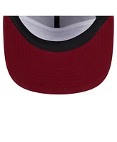 New Era Men's Wine Cleveland Cavaliers Team Text Golfer Snapback Hat