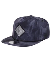 New Era Men's Navy Kansas City Royals Printed Golfer Snapback Hat