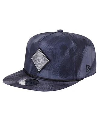 New Era Men's Navy Houston Astros Printed Golfer Snapback Hat