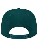 New Era Men's Kelly Green Athletics Circle Patch 9SEVENTY Stretch-Snap Hat