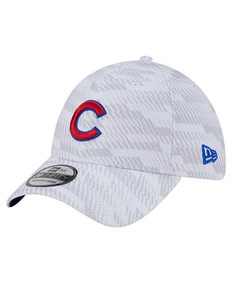 New Era Men's White Chicago Cubs Graded 39THIRTY Stretch Fit Hat