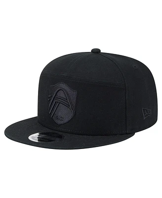 New Era Men's Black St. Louis City Sc Canvas Camp 9FIFTY Snapback Hat