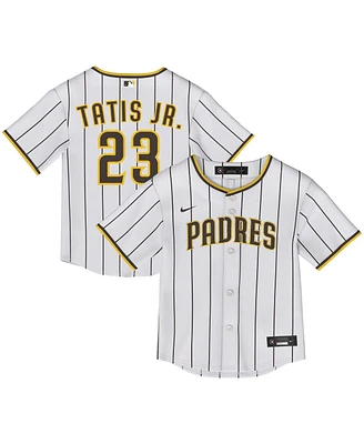 Nike Baby Boys and Girls Fernando Tatis Jr. White San Diego Padres Home Replica Jersey