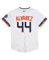 Nike Preschool Yordan Alvarez White Houston Astros 2025 City Connect Limited Player Jersey