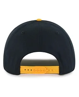 '47 Brand Men's Black/Gold Boston Bruins Dropshadow Rope Hitch Adjustable Hat