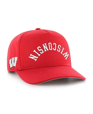 '47 Brand Men's Red Wisconsin Badgers Flip Script Hitch Adjustable Hat