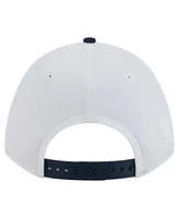 New Era Men's White/Navy New England Revolution 2025 Jersey Hook 9FORTY M-Crown Adjustable Hat