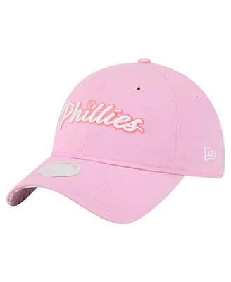 New Era Women's Pink Philadelphia Phillies Mother's Day 9TWENTY Adjustable Hat