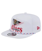 New Era Men's White San Francisco 49ers Collide Golfer Snapback Hat