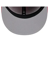 New Era Men's Red Los Angeles Angels Yarn Stitch 59FIFTY Fitted Hat