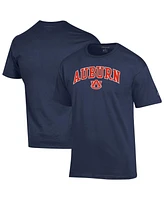 Champion Men's Navy Auburn Tigers Arch Over Logo T-Shirt