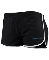 ZooZatz Women's Black Charlotte Fc Mesh Shorts