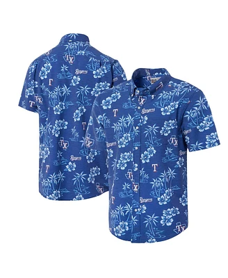 Reyn Spooner Men's Royal Texas Rangers Kekai Button-Down Shirt