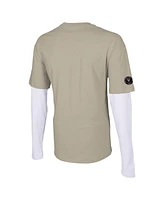 Stadium Essentials Men's Tan Inter Miami Cf Status Long Sleeve T-Shirt