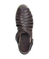 Woven Peep Toe Sandal
