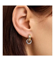 Ana Luisa - Huggie Earrings - Asher Drop