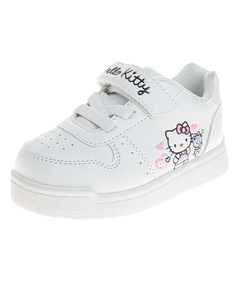 Hello Kitty Toddler Girls Hook and Loop Sneakers