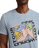 Lucky Brand Men's Pink Floyd Graphic T-Shirt