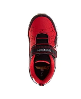 Spider-Man Toddler Boys Hook and Loop Sneakers