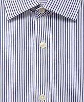 Mango Men's Cotton Slim-Fit Striped Shirt