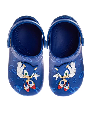 Sonic The Hedgehog Toddler Boys Dual Sizes Clogs
