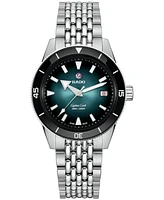 Rado Men's Swiss Automatic Captain Cook Stainless Steel Bracelet Watch 39mm