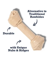 Country Living Nylon Dog Chew Toy Bone – Ideal for Hard Chewers a Healthier Teeth, Gums and Endless Chewing Fun