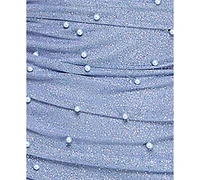 Emerald Sundae Juniors' Embellished Ruched Bodycon Dress