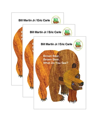 Macmillan Publishers Brown Bear, Brown Bear What Do You See Board Book, Pack of 3