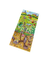 Beleduc Discover The Flower Meadow Floor Puzzle