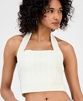 Guess Women's Sofie Sweater Halter Top