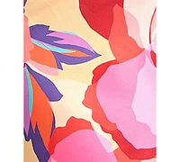 Katia Rae Juniors' Printed Open-Back Gown