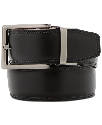 Perry Ellis Portfolio Men's Square Head Belt
