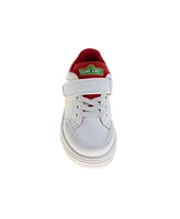 Sesame Street Toddler Boys and Girls Star Elmo Hook Loop Casual Sneakers